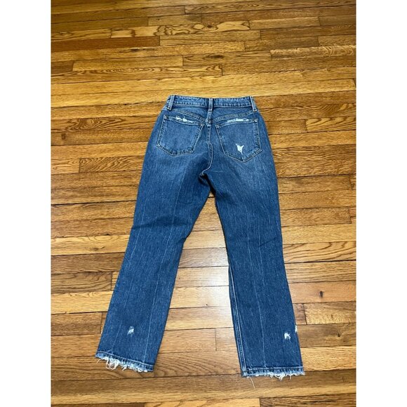 Abercrombie & Fitch Curve Love High Rise Mom Jeans Women's Size 2 Short - Picture 4 of 4